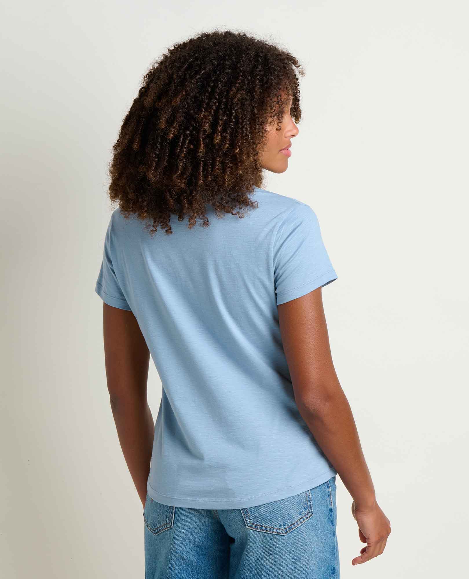 Toad&Co - Marley Tee S26: Weathered Blue / XS Toad&Co