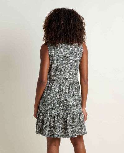 Toad&Co - Marley Tiered Tank Dress S26: Skyway Pattern / XL Toad&Co