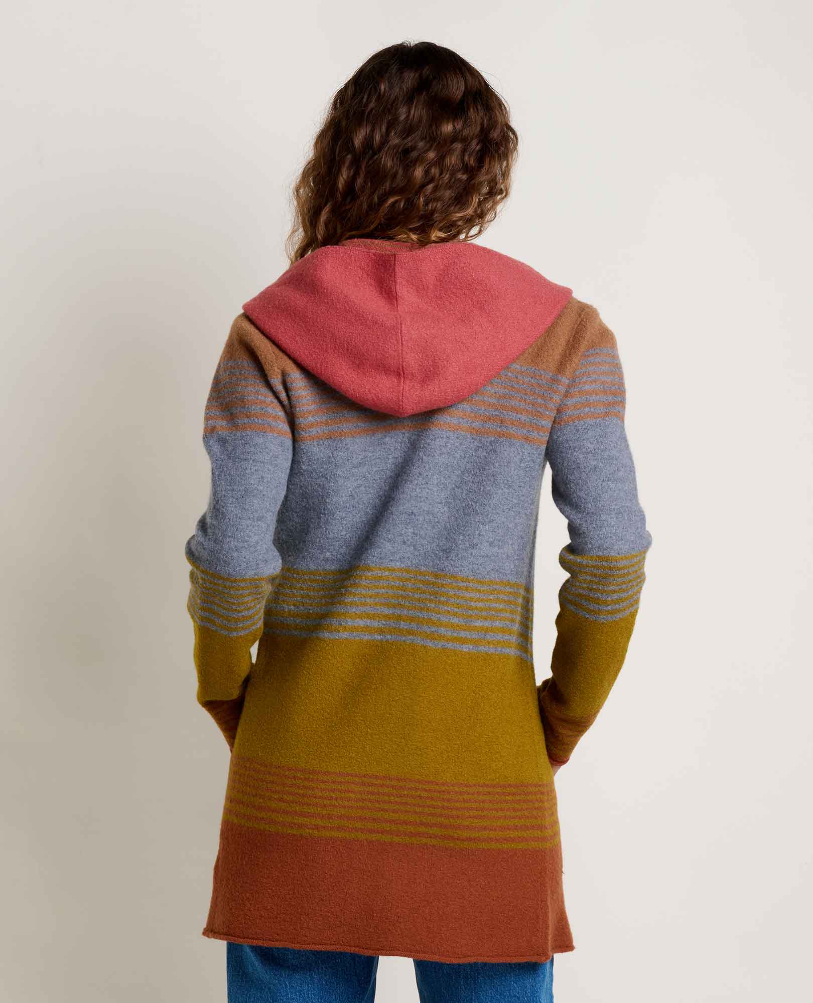 Toad&Co - Merino Heartfelt Hoodie F25 : Coyote Ombre / XL Toad&Co
