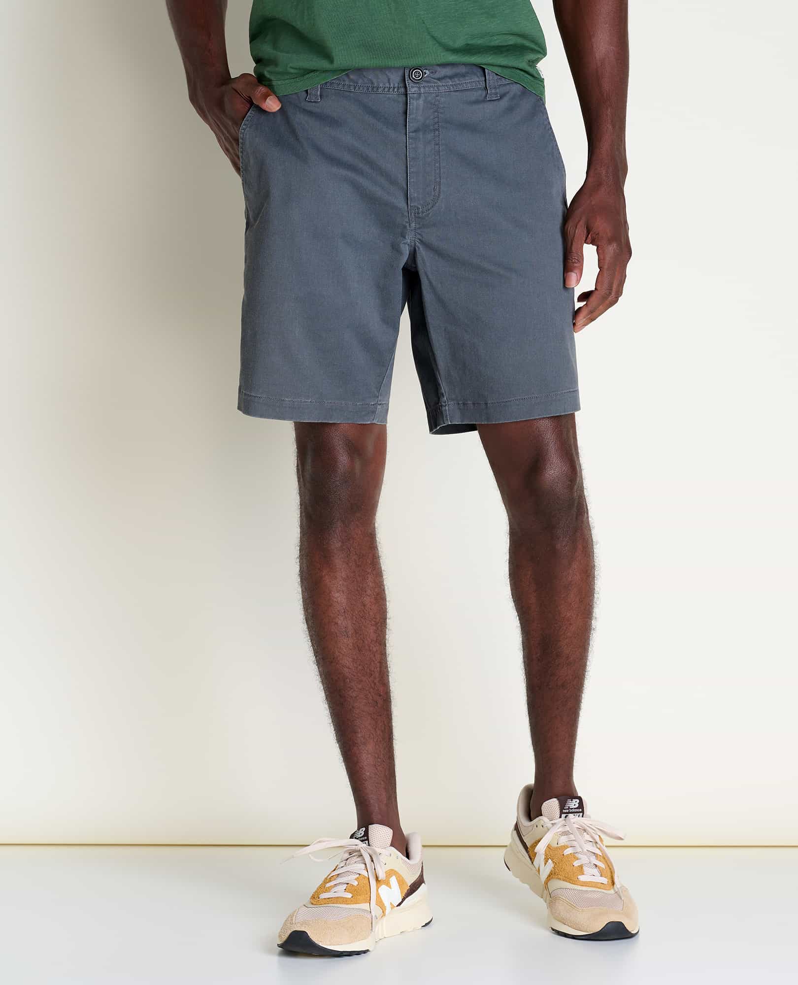 Toad&Co Mission Ridge Short 8" - Men's Shorts Toad&Co Iron Vintage Wash 32