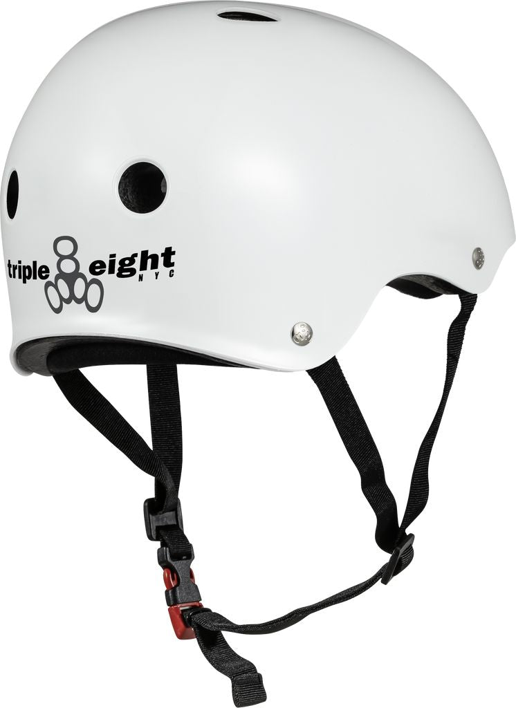 Triple 8 Certified Sweatsaver Helmet Skate Safety Gear Triple 8