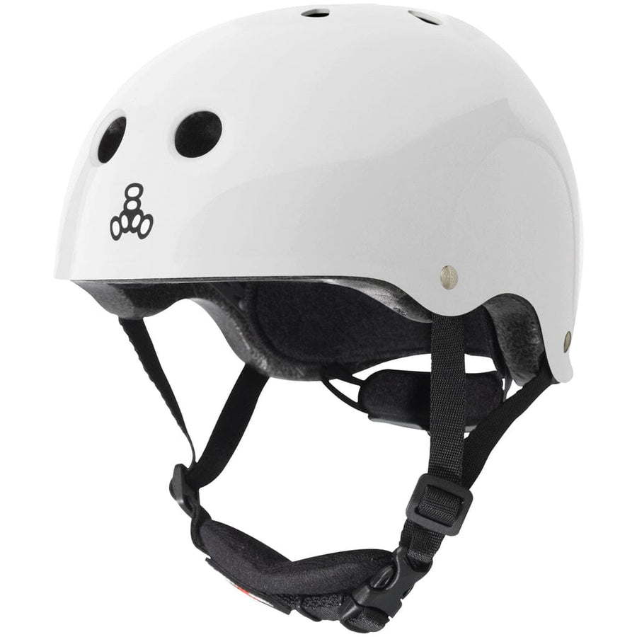Triple 8 Lil 8 Youth Skate Helmet Skate Safety Gear Triple 8 Pink 