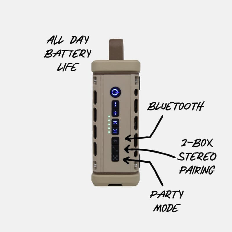 Turtlebox Ranger Portable Speaker Gear & Accessories Turtlebox