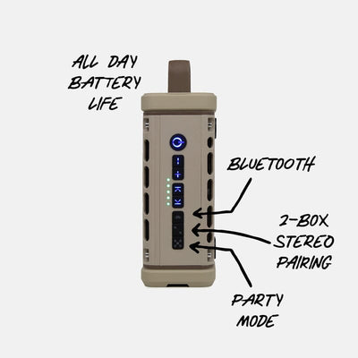 Turtlebox Ranger Portable Speaker Gear & Accessories Turtlebox
