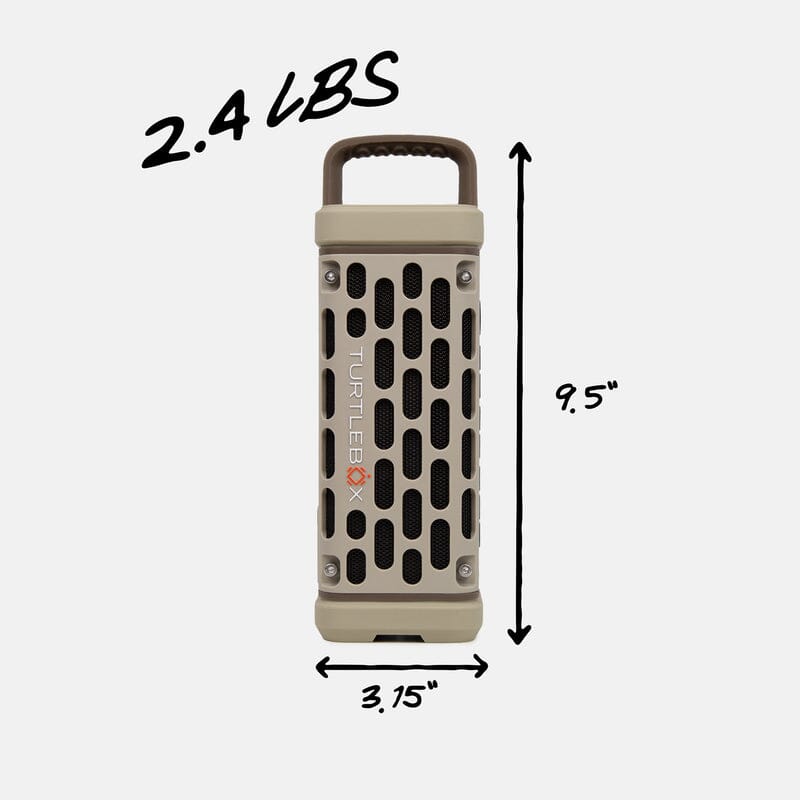 Turtlebox Ranger Portable Speaker Gear & Accessories Turtlebox Tan