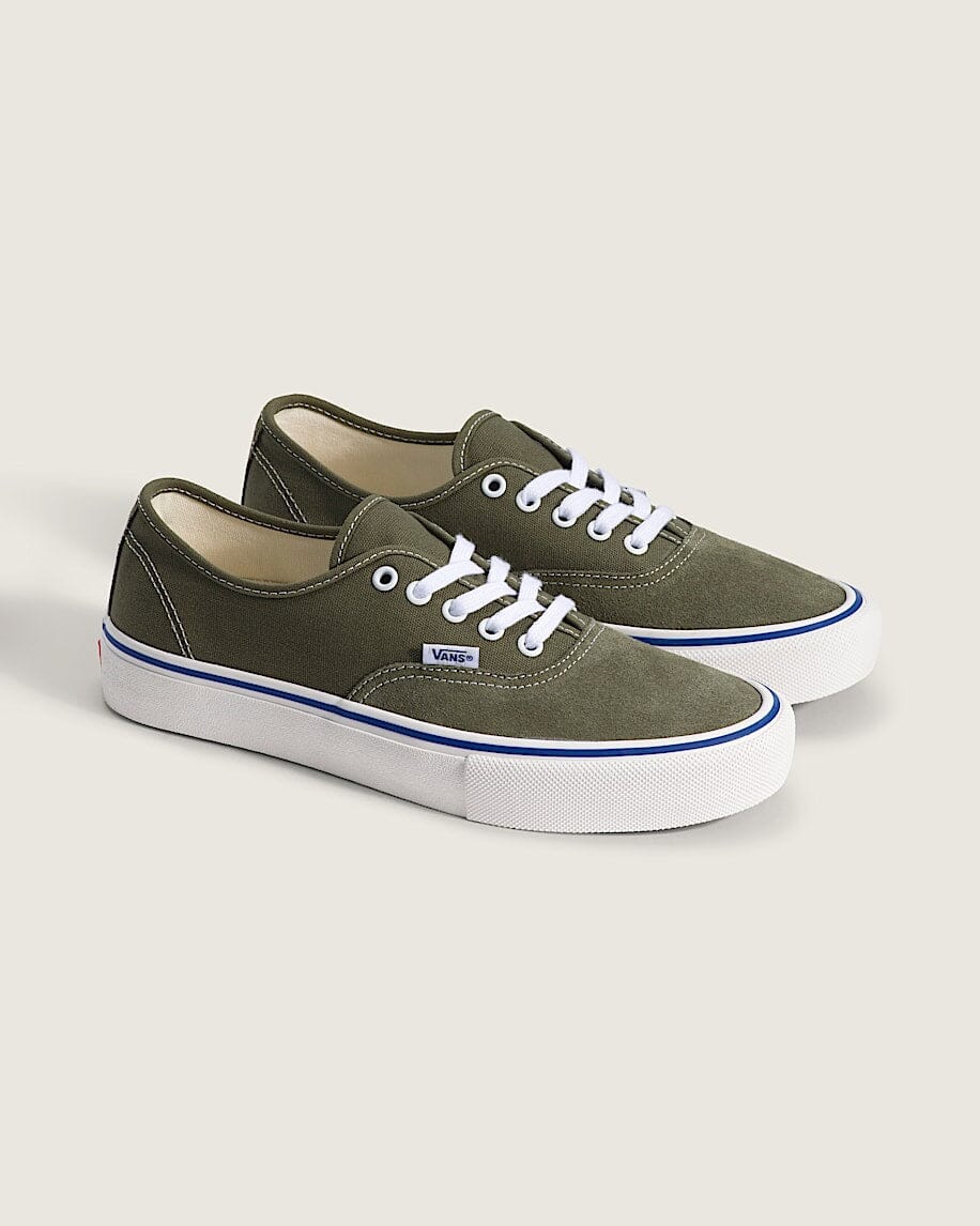 Vans Skate Authentic Shoes Vans Mossy Olive 8