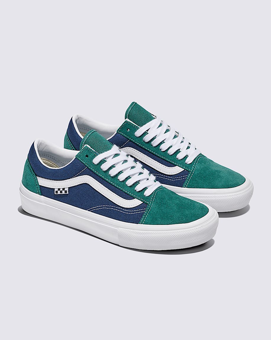 Vans Skate Old Skool General Vans Tartan Green/Blue 3.5