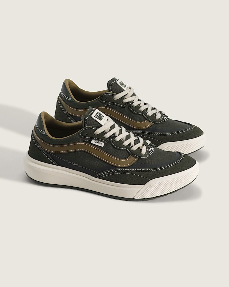 Vans Ultrarange 2.0 Shoe Men's Athletic Shoes Vans Obsidian Fern Green 9.5