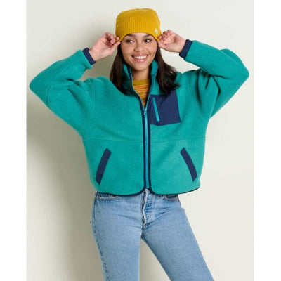 Women's Campo Fleece Jacket Apparel & Accessories Toad&Co Cyan M