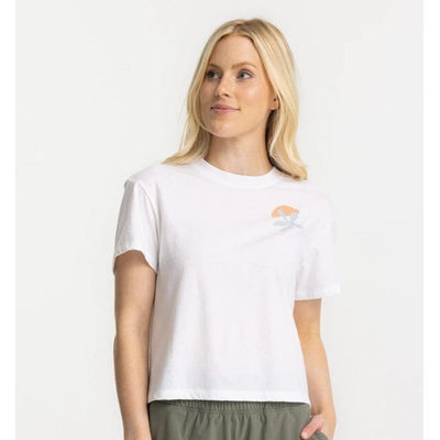 Women's Coral Tee Apparel & Accessories Free Fly Apparel White L