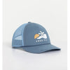 Women's Coral Trucker Hat Apparel & Accessories Free Fly Apparel Blue Fog W 
