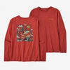 Women's L/S How To Slide Responsibili-Tee Apparel & Accessories Patagonia Burl Red S