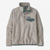 Women's LW Synch Snap-T P/O Apparel & Accessories Patagonia Oatmeal Heather w/Nouveau Green XS