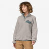Women's LW Synch Snap-T P/O Apparel & Accessories Patagonia Oatmeal Heather w/Nouveau Green XS