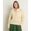 Women's Moss Point Henley Sweater Apparel & Accessories Toad&Co Oatmeal Heather S 