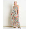 Women's Sunkissed Tiered SL Dress Apparel & Accessories Toad&Co Papaya Geranium Print L 