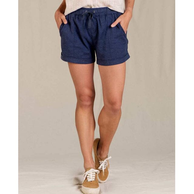 Women's Taj Hemp Short Apparel & Accessories Toad&Co True Navy L