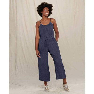 Women's Taj Hemp Strappy Jumpsuit Apparel & Accessories Toad&Co True Navy L