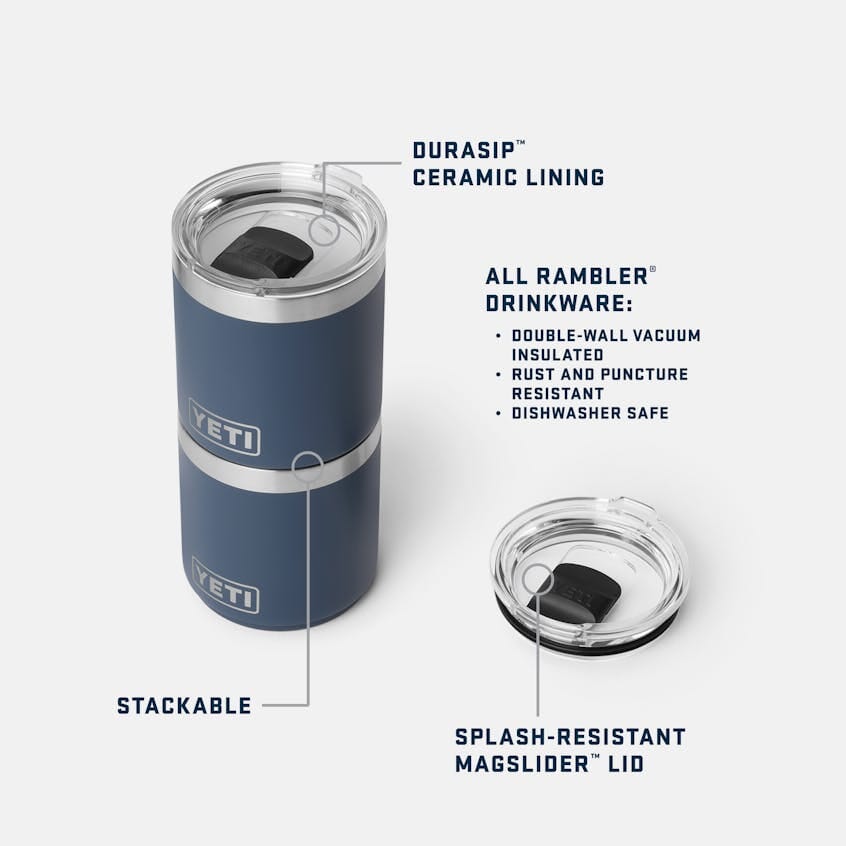 Yeti Rambler 10 oz. Stackable Lowball Drinkware Yeti