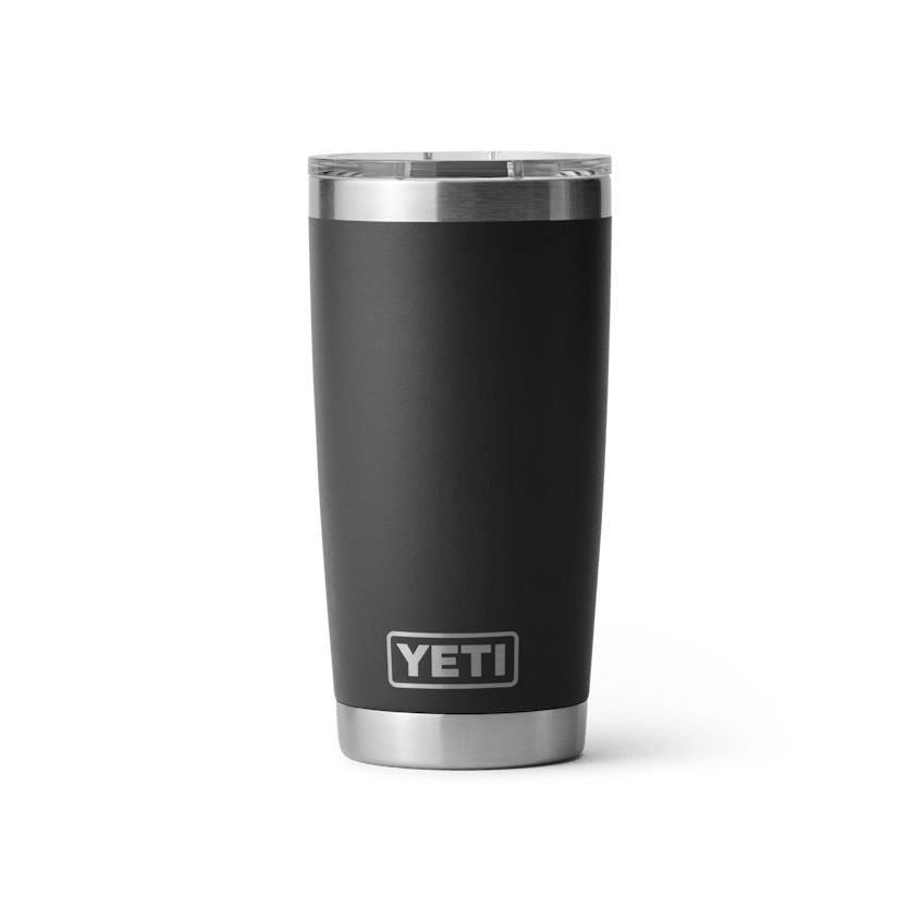 Yeti Rambler 20 oz. Tumbler w/ Magslide Lid Insulated Drinkware Yeti Black