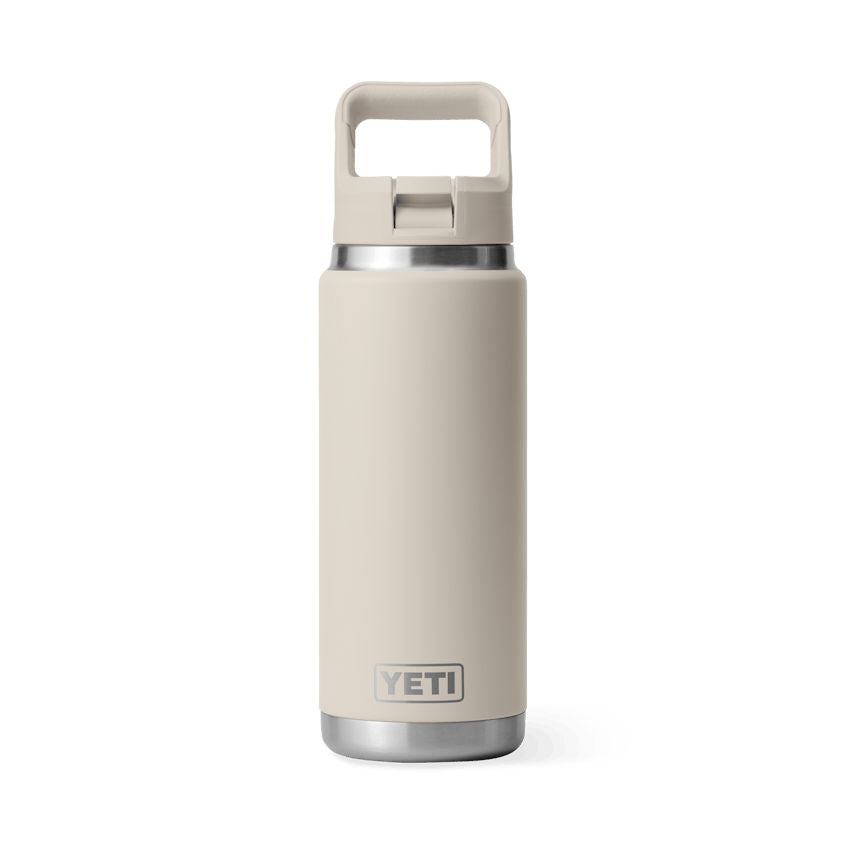 Yeti Rambler 26 oz. Water Bottle w/ Straw Lid Insulated Drinkware Yeti Cape Taupe