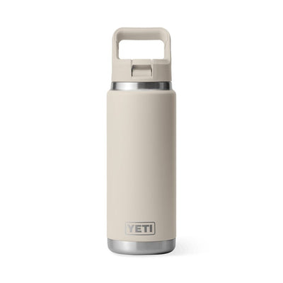 Yeti Rambler 26 oz. Water Bottle w/ Straw Lid Insulated Drinkware Yeti Cape Taupe
