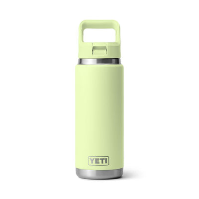 Yeti Rambler 26 oz. Water Bottle w/ Straw Lid Insulated Drinkware Yeti Grasshopper