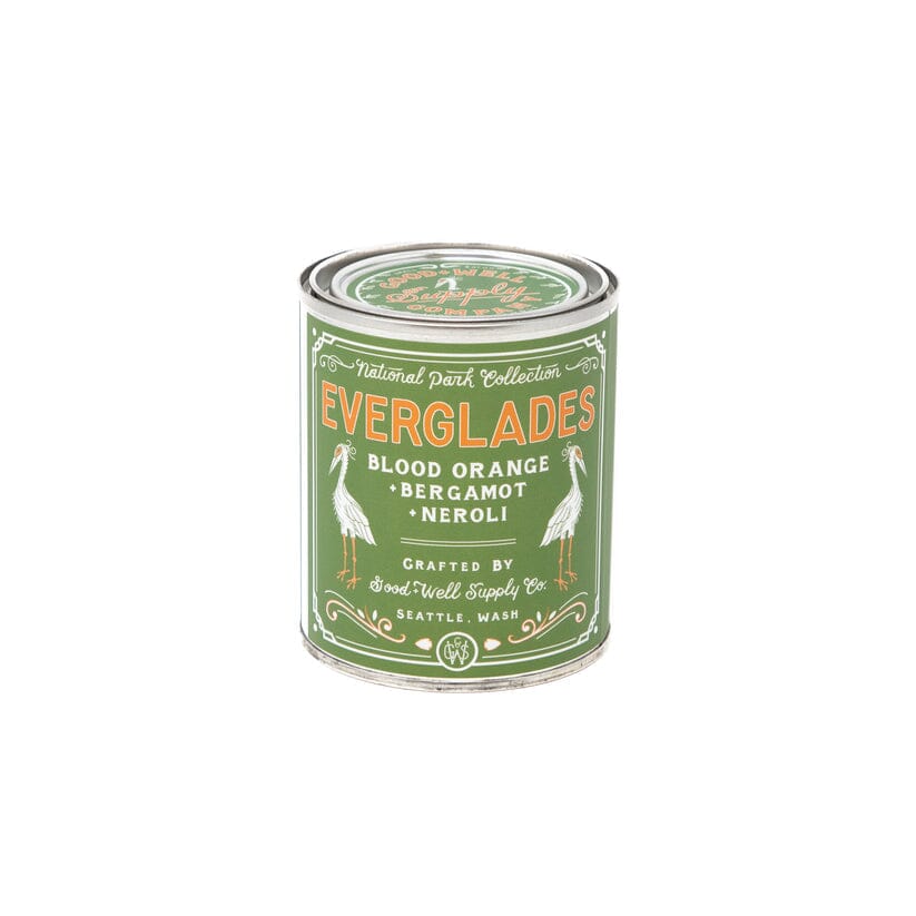 1/2 Pint National Parks Candle 8oz General Good & Well Supply Co. Everglades 8 oz