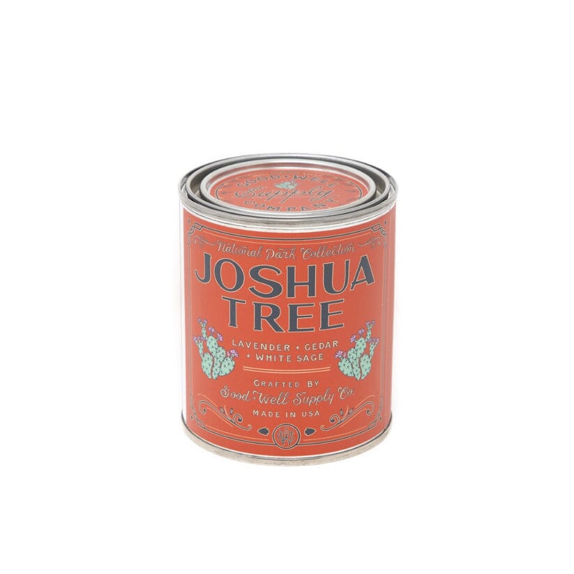 1/2 Pint National Parks Candle 8oz General Good & Well Supply Co. Joshua Tree 8 oz