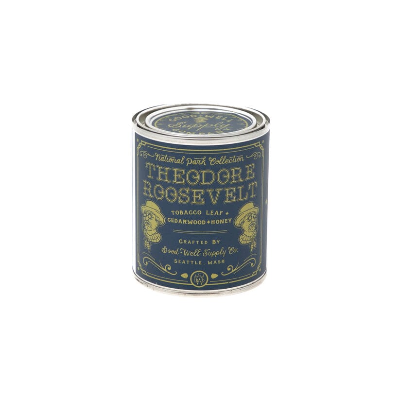 1/2 Pint National Parks Candle 8oz General Good & Well Supply Co. Theodore Roosevelt 8 oz