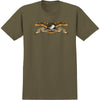 Anti Hero Misregister Eagle Safari Green T-Shirt Shirts Eastern Skateboard Supply M
