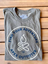 Apex Outfitter Adventure Series Short Sleeve T-Shirt General Apex Outfitter & Board Co XS Campfire