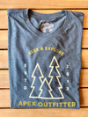 Apex Outfitter Adventure Series Short Sleeve T-Shirt General Apex Outfitter & Board Co XS Trees