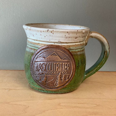 Apex Outfitter Ceramic Mug 12oz Cooking & Hydration Apex Outfitter & Board Co Green