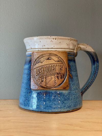 Apex Outfitter Ceramic Mug 16oz Cooking & Hydration Apex Outfitter & Board Co Blue