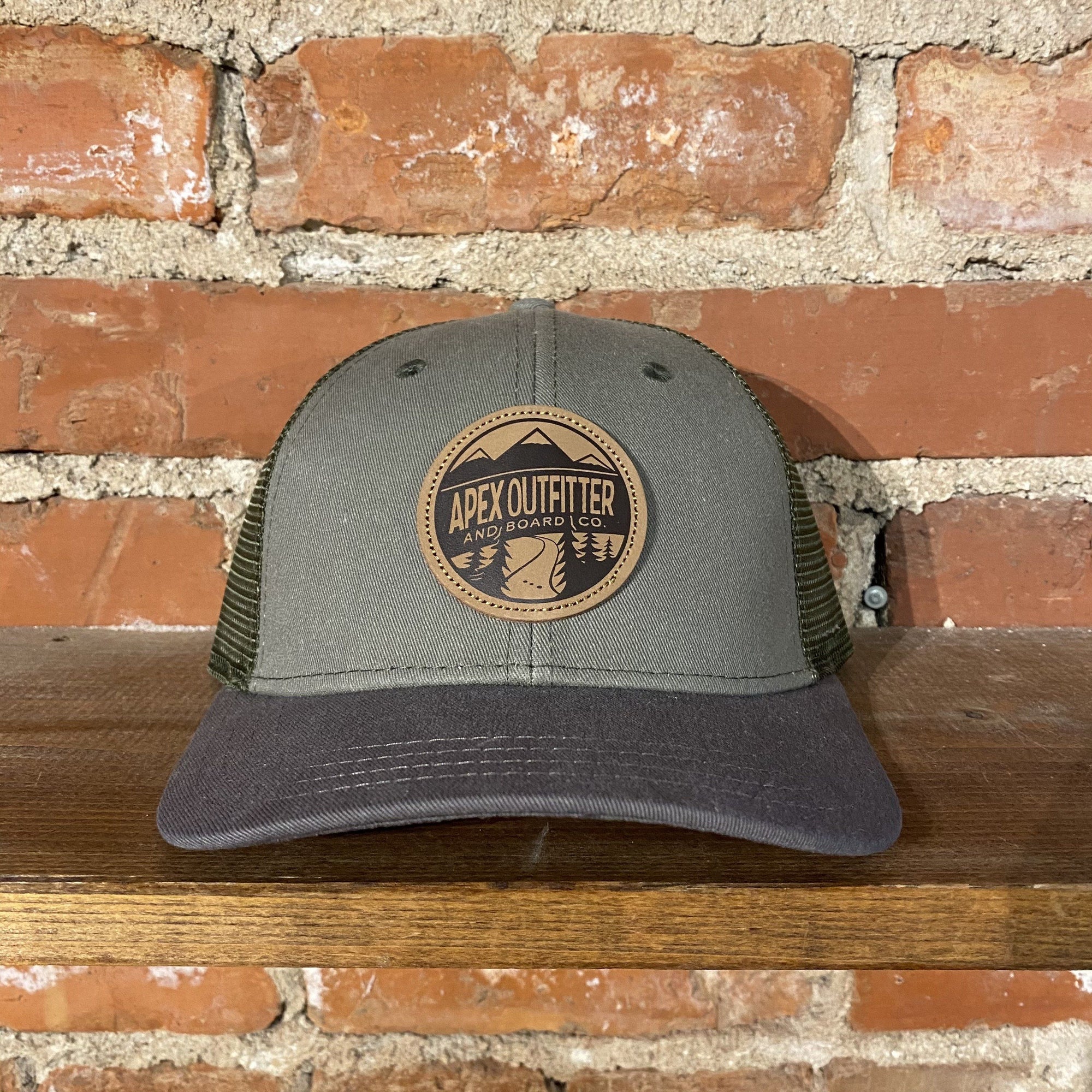 Apex Outfitter Leather Patch Logo Cap General Pukka