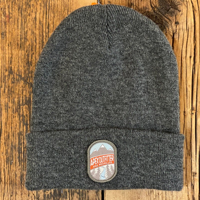 Apex Outfitter Oval Logo Beanie General Apex Outfitter & Board Co Dark Charcoal