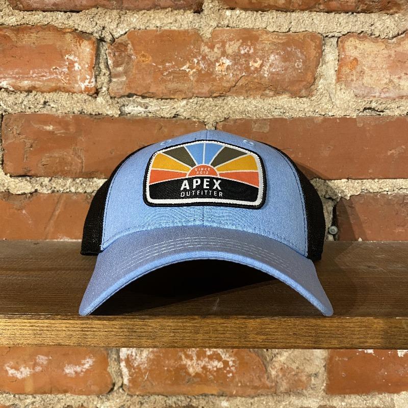 Apex Outfitter Sunset Logo Trucker General Pukka
