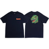 Baker Dino Navy T-Shirt Shirts Eastern Skateboard Supply M