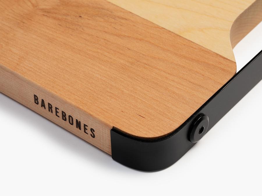 Barebones Living Maple & Steel Cutting Board General Barebones Living