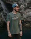 Blue Ridge Trout T-shirt: M / Conifer The Landmark Project