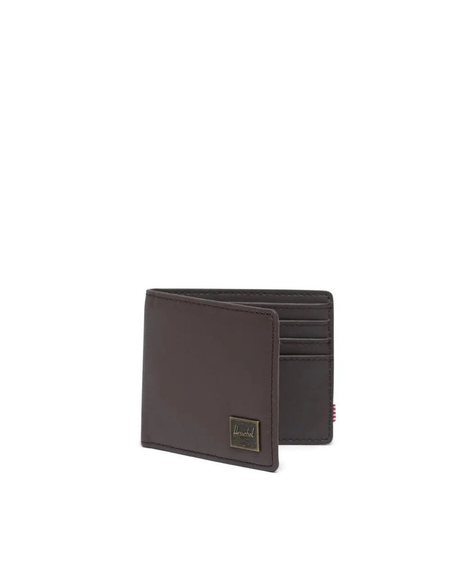 Herschel Hank Leather Wallets Accessories Apex Outfitter & Board Co Black 