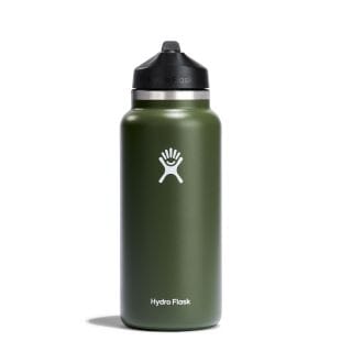 Hydro Flask 32 oz Wide Mouth Bottle w/Straw Lid General Hydro Flask 