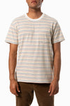 Katin Finley Pocket Tee Shirts Katin Vintage White/Multi Stripe S