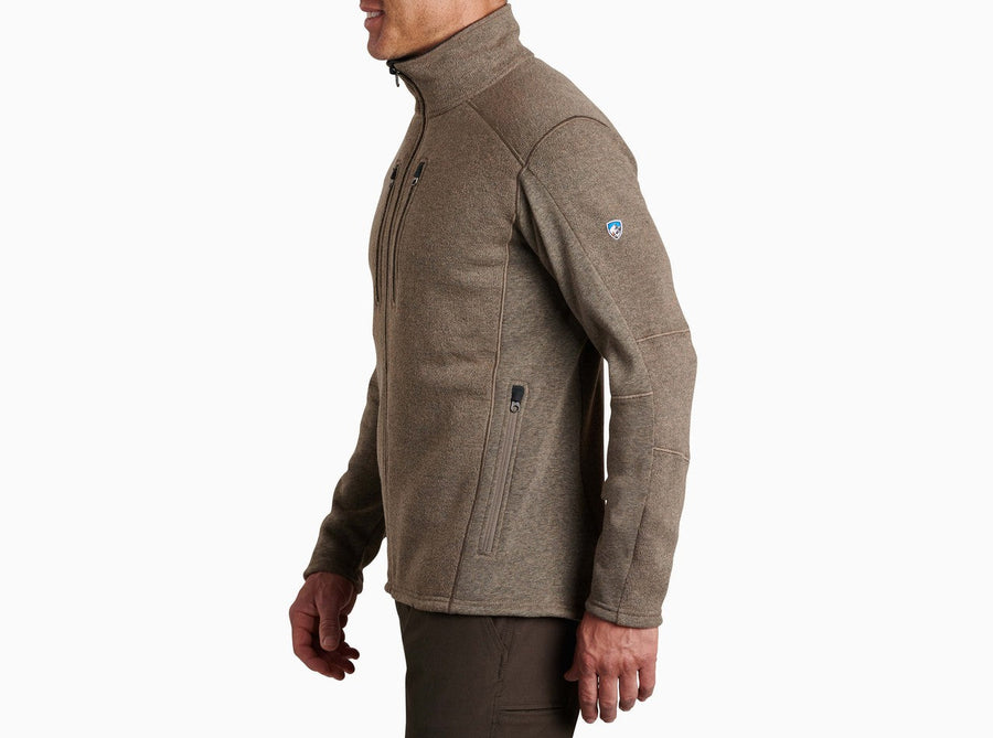 Kuhl Interceptr Full Zip Fleece - Men's Jackets & Fleece Kuhl M Oatmeal 