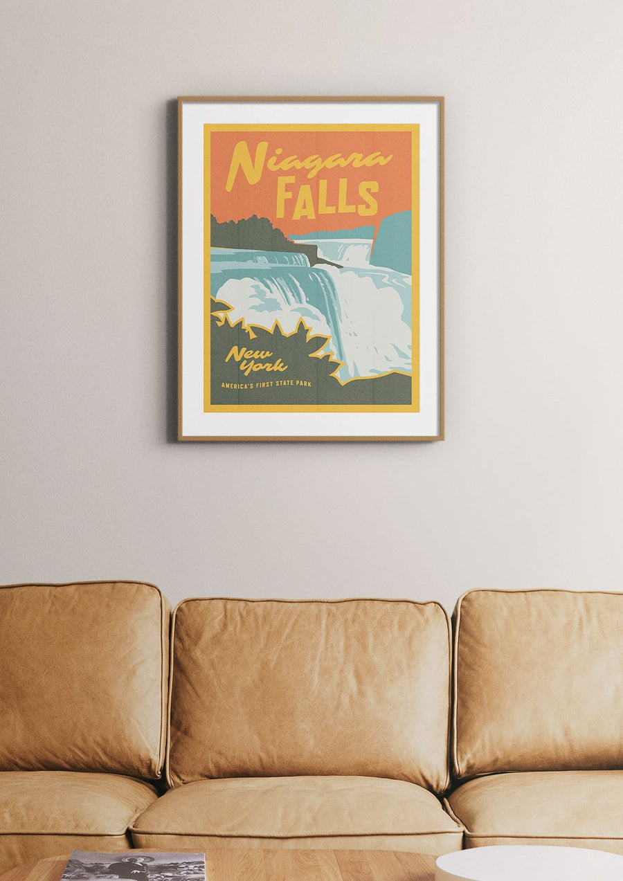 Niagara Falls - 12x16 Poster The Landmark Project 