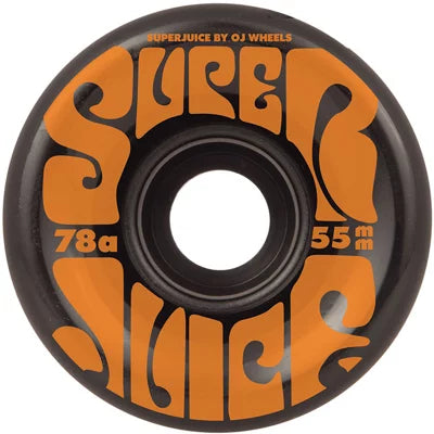 OJ Wheels 55mm Mini Super Juice Black 78a General Eastern Skateboard Supply