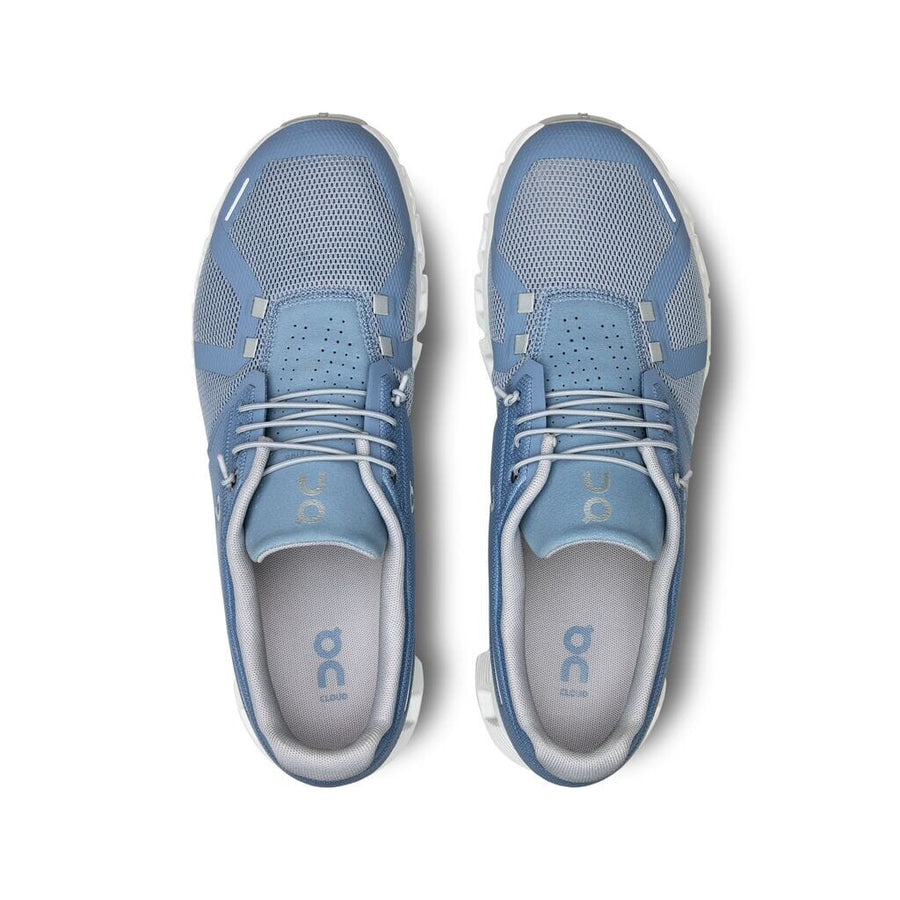 On Running Cloud 5 - Men's (Chambray/White) Shoes On Cloud 