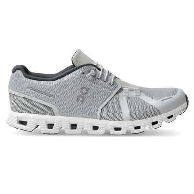 On Running Cloud 5 - Men's (Glacier/White) Shoes On Cloud