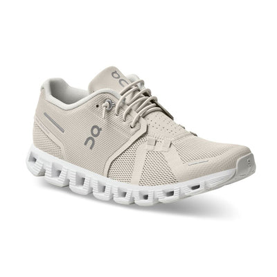 On Running Cloud 5 - Women's (Pearl/White) Shoes On Cloud